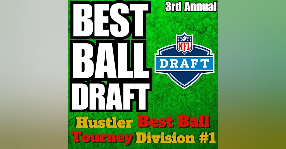LIVE Best Ball Draft With ROOKIES, Hustler Best Ball Tourney