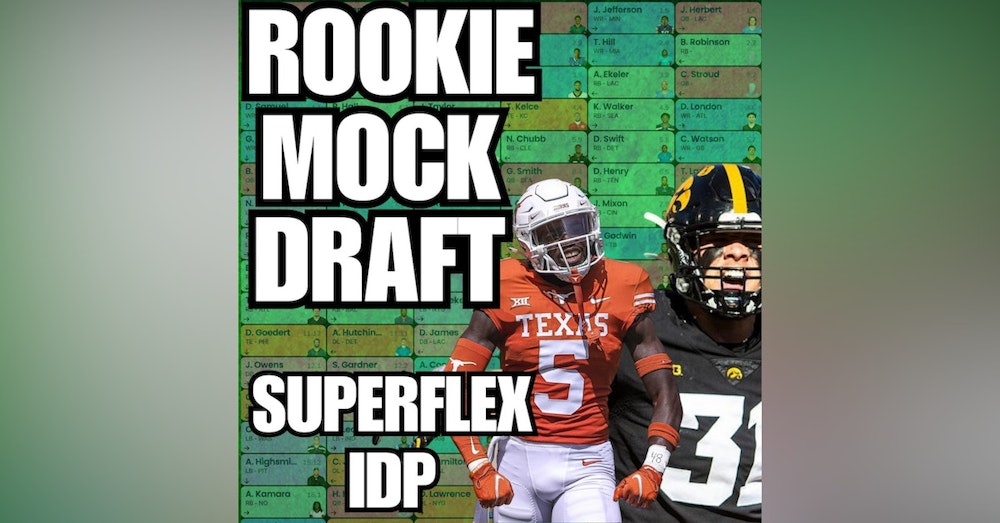 2023 Rookie Mock Draft with IDP