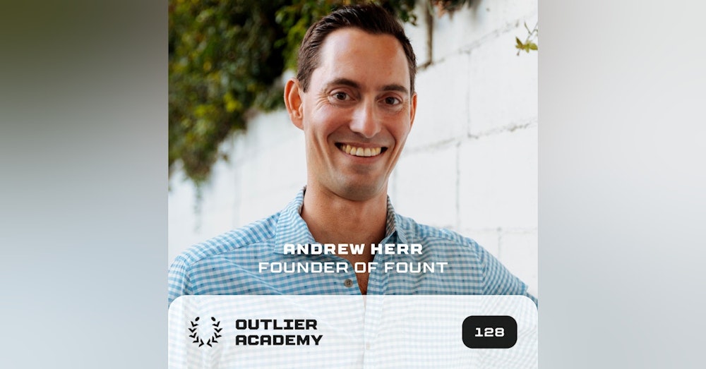 Andrew Herr of Fount: My Favorite Books, Tools, Habits and More | 20 Minute Playbook