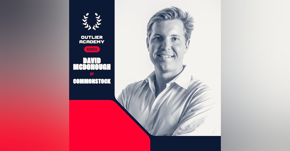 #52 David McDonough of Commonstock: My Favorite Books, Tools, Habits, and More | 20 Minute Playbook