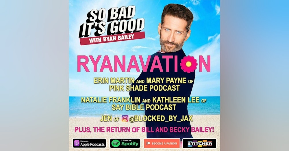 So Bad It's Good Episode 55 Part 1: THUNDER ROLLS (GARTH BROOKS) with Special Guests Pink Shade with Erin Martin, Mary Payne Gilbert, Jen from @BLOCKED_BY_JAX and the ladies of SAY BIBLE!!!!!!!  Plus, the return of Bill and Becky Bailey!