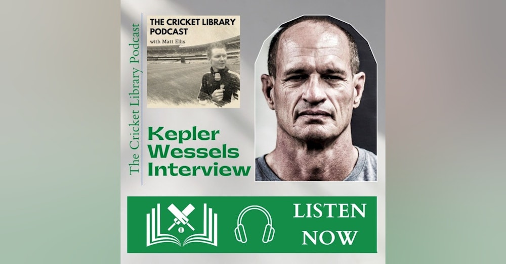 Kepler Wessels Special Guest On The Cricket Library Podcast