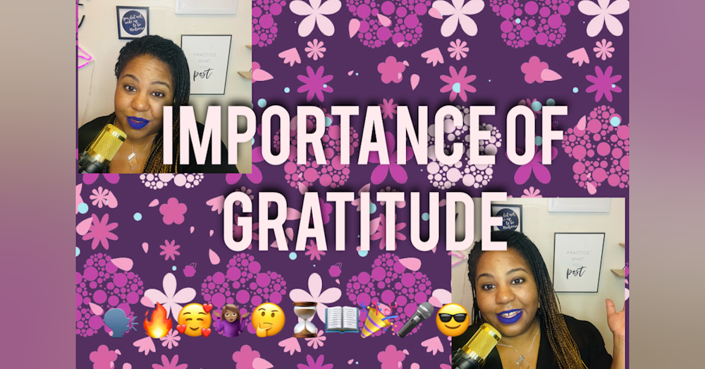 Gratitude! Let's talk about it