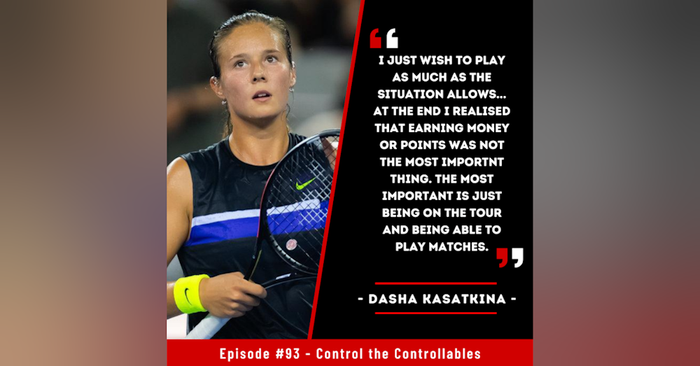 Episode 93: Dasha Kasatkina - Tik Tok..It won’t be long till she is back at the top!