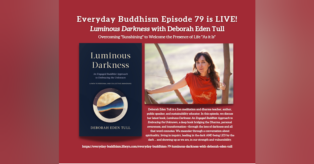 Everyday Buddhism 79 - Luminous Darkness with Deborah Eden Tull