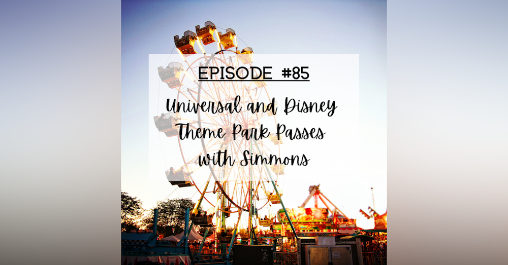 #85 Universal and Disney theme park passes with Simmons