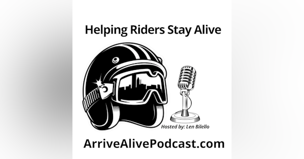 Arrive Alive - Motorcycle Safety Podcast Newsletter Signup