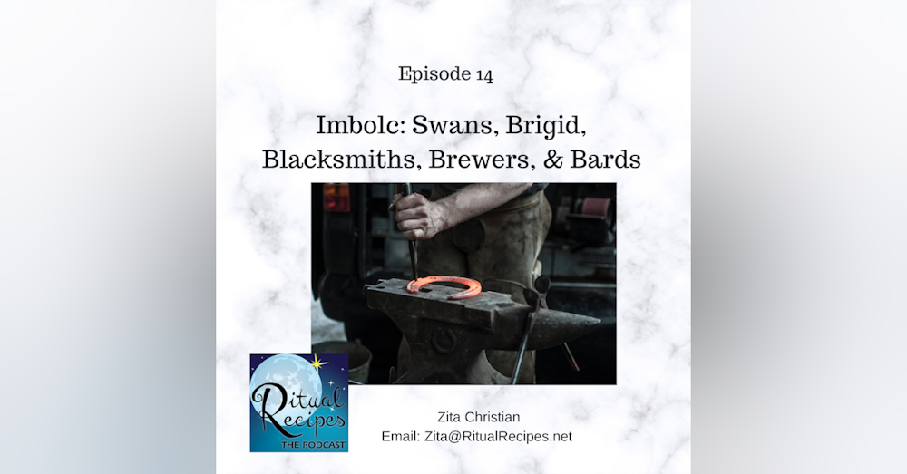 Imbolc Swans, the Goddess Brigid, Blacksmiths, Brewers and Bards