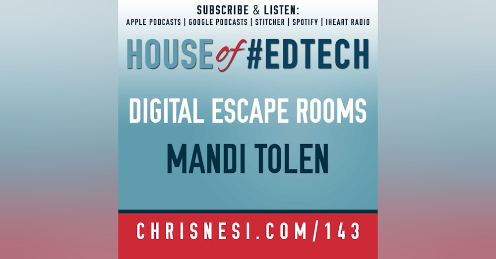 Digital Escape Rooms with Mandi Tolen - HoET143