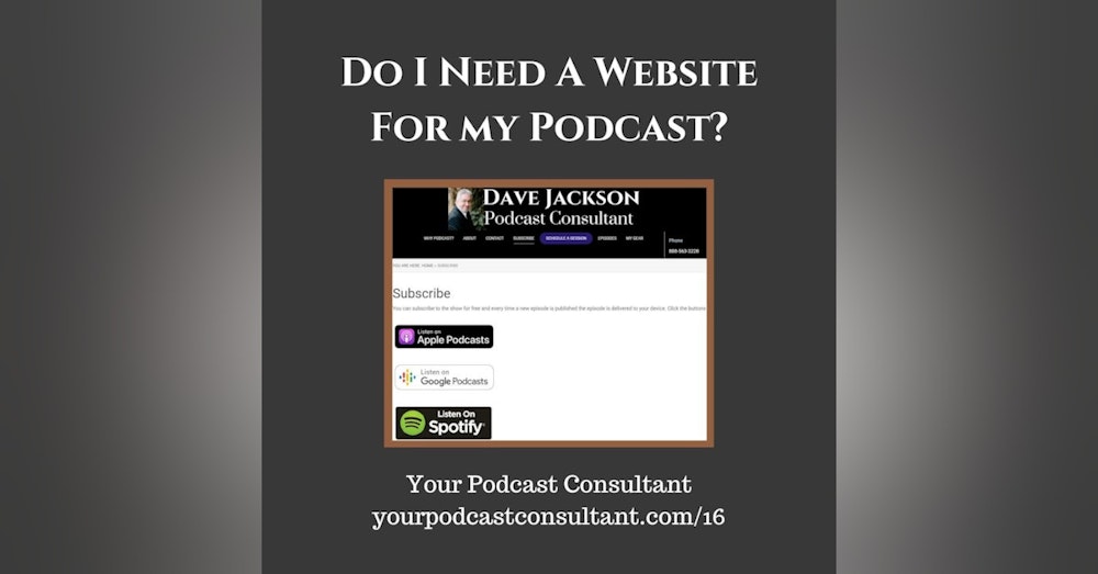 Do I Need a Website for My Podcast?
