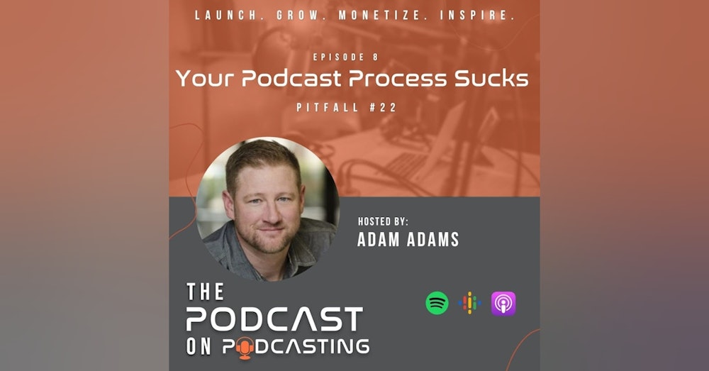 Ep8: Your Podcast Process Sucks - Pitfall #22