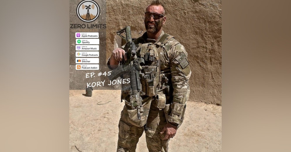 Ep. 45 Kory Jones former 2 Commando Regiment Afghanistan Combat Veteran, Private Military Contractor and Paramilitary Advisor