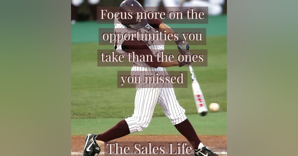 547. Focus more on the opportunities you took not the ones that you missed.