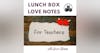 Lunch Box Love Notes: 50%