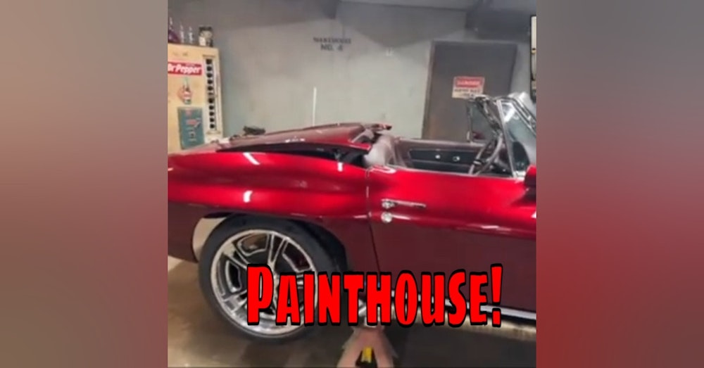 Painthouse is in the house talking about 2022 SEMA and the Viking Blood red Corvette.