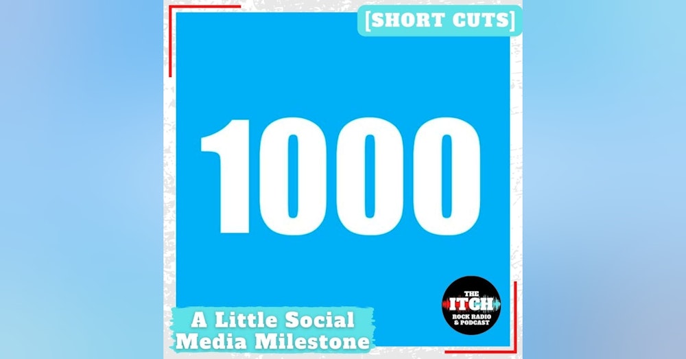 [Short Cuts] A Little Social Media Milestone