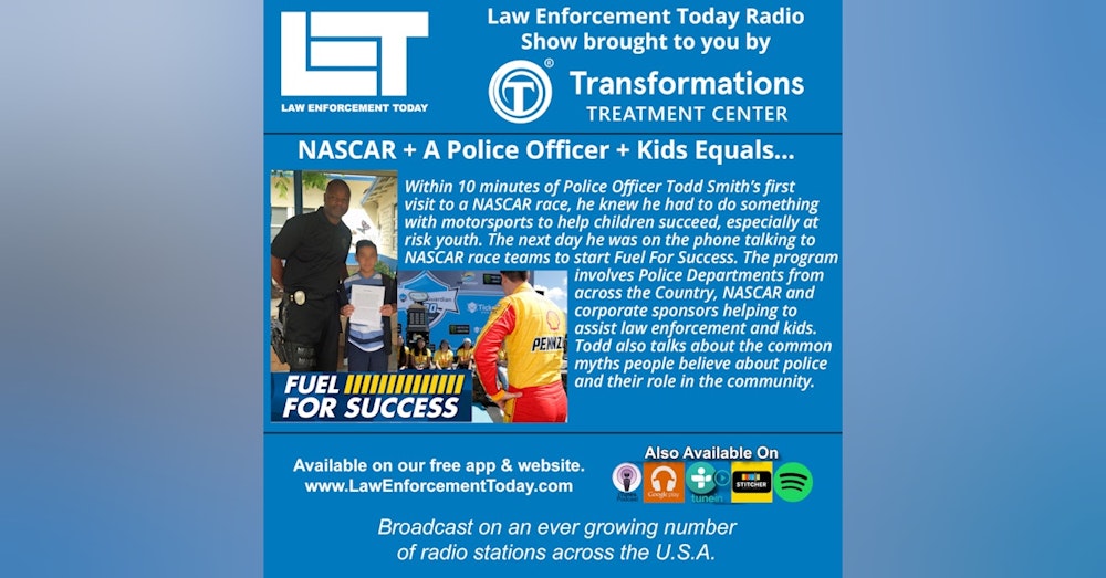 S3E80: NASCAR + A Police Officer + Kids Equals...