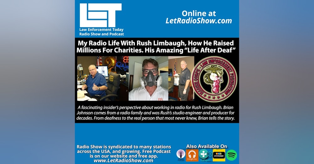 Rush Limbaugh, My Radio Life With Rush. He Raised Millions For Charities. His Amazing “Life After Deaf”.