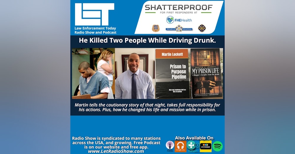 Killed Two People While Driving Drunk.  His Mission is to Reduce Drunk Driving.