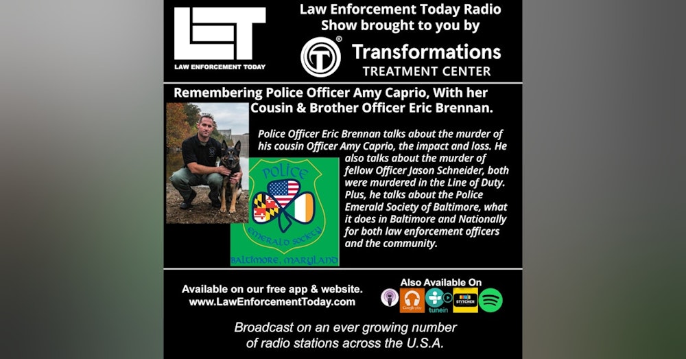 S3E8: Officers Down, Amy Caprio and Jason Schneider, with Officer Eric Brennan