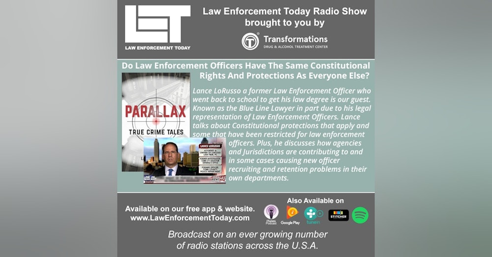 S3E31: Cops, Do They Have The Same Constitutional Rights As Everyone Else?