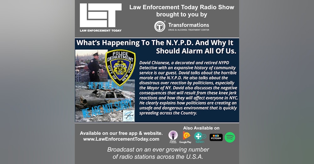 S4E46: N.Y.P.D. What’s Happening To The Department And Why It  Should Alarm All Of Us.