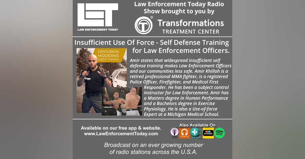 S3E24: Self Defense, Use of Force Training Is Insufficient for Law Enforcement Officers