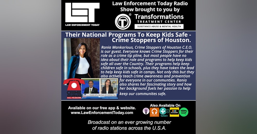 S4E88: Keeping Kids Safe, National Programs by Crime Stoppers of Houston.