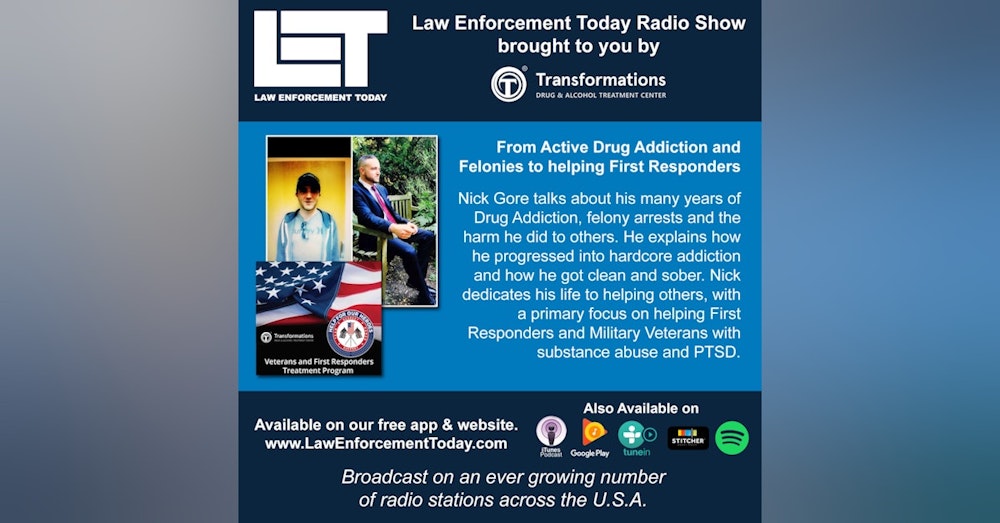 S3E5: From Active Drug Addiction and Felonies to helping First Responders.