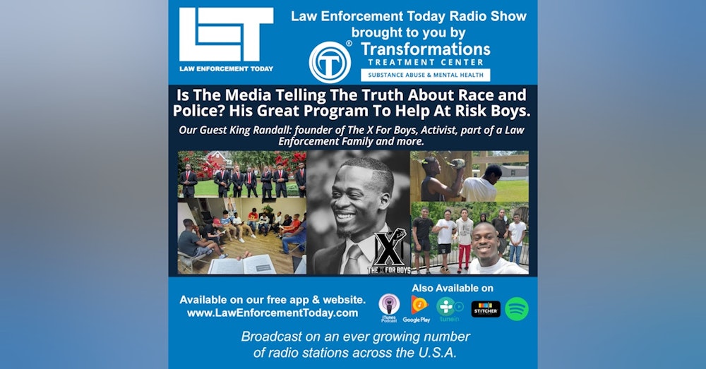 S4E72: Race and Police Is The Media Reporting Truth? His Great Program To Help At Risk Boys.