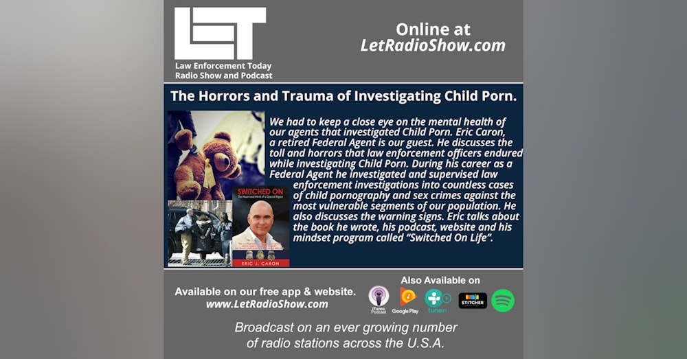 S5E33: The Horrors and Trauma of Investigating Child Porn.