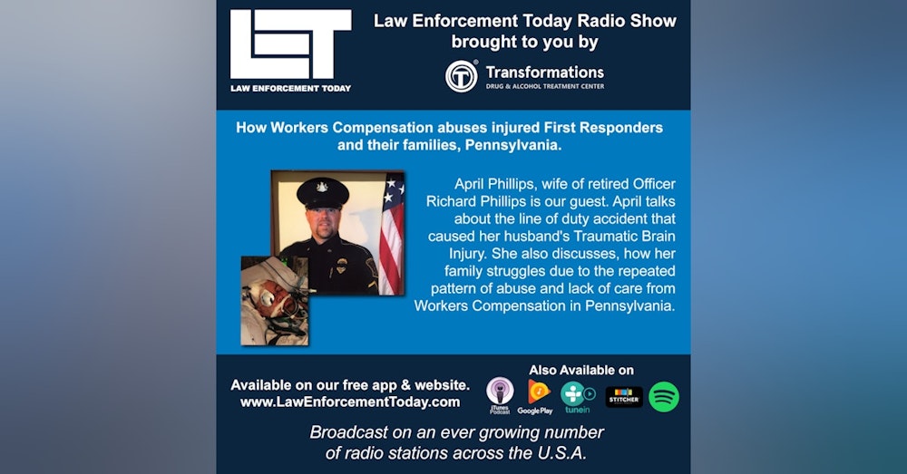S2E53: Police Officer and Family Abused By Workers Compensation and their Government.