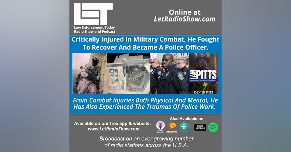 Critically Injured Combat Veteran Fought To Recover And Became A Police Officer.