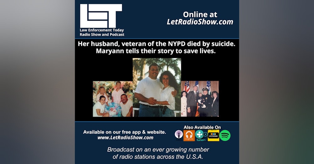 S5E42: NYPD Husband Died by Suicide. MaryAnn tells their story to save lives.