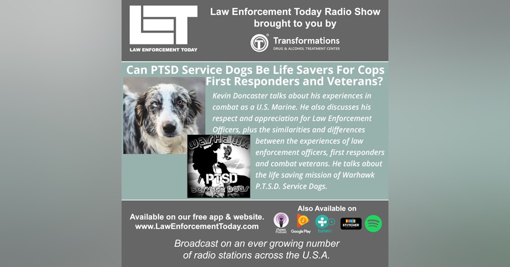 S3E67: Can PTSD Service Dogs Be Life Savers For Cops, First Responders and Veterans?
