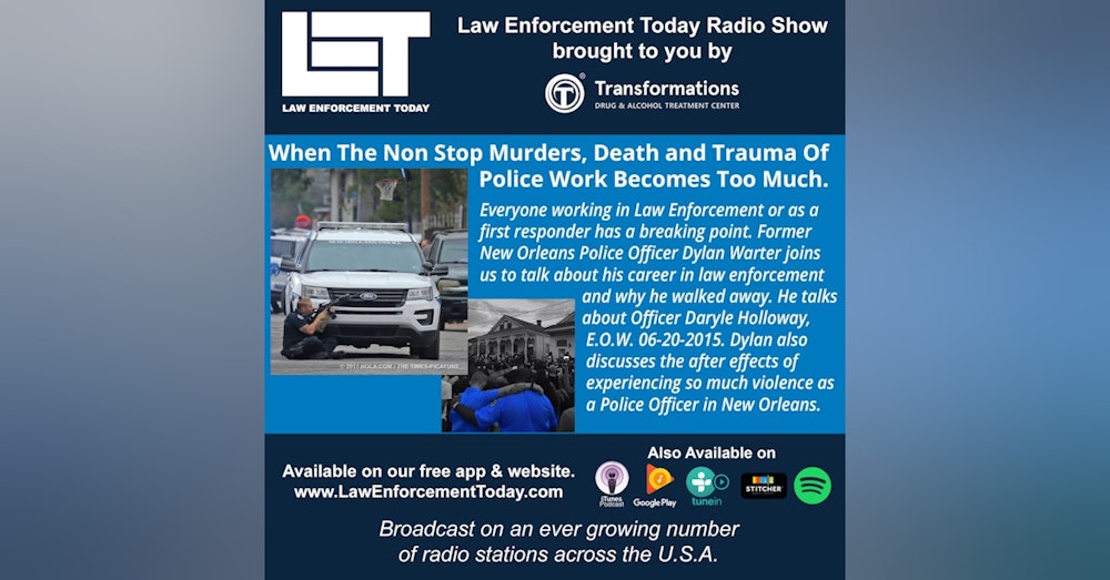 S3E26: Murders, Death and Trauma Of Police Work When It Becomes Too Much.