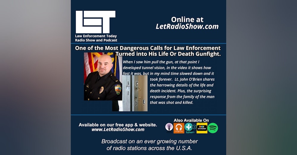S5E95: Domestic Violence, Dangerous Call for Cops, His Life or Death Gunfight.  Special Episode.