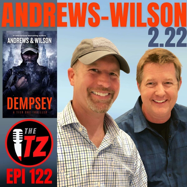 Andrews-Wilson, writing duo behind the new thriller, DEMPSEY