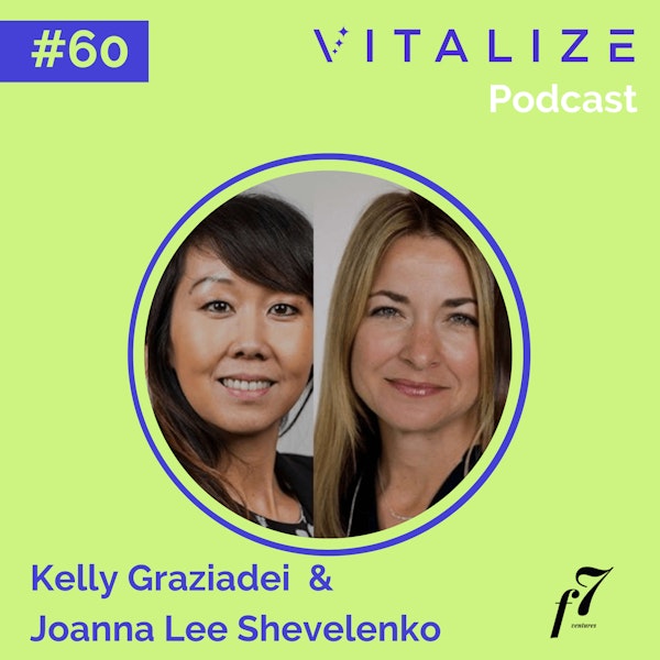 Raising a $50M Fund to Elevate Diverse Founders, Impactful Fund Differentiation, and Co-Founder Value Alignment, with Kelly Graziadei and Joanna Lee Shevelenko of f7 Ventures