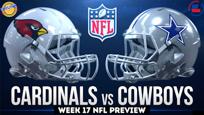 Episode image for Dallas Cowboys vs Arizona Cardinals NFL Week 17 Preview