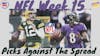 NFL Week 15 Picks Against The Spread