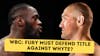 Episode image for WBC Orders Tyson Fury To Defend Title Against Dillian Whyte