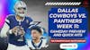 Dallas Cowboys vs. Carolina Panthers Week 11: GAMEDAY Preview & Quick Hits
