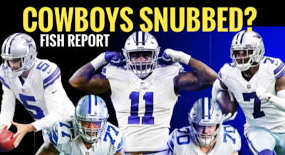 Episode image for #DallasCowboys SNUBBED?! Mornin' #Cowboys Fish Report LIVE