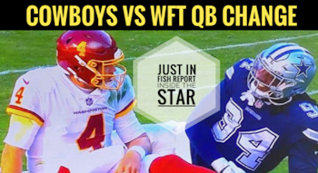 JUST IN: #dallascowboys ready for change at WFT QB - Fish Report inside The Star