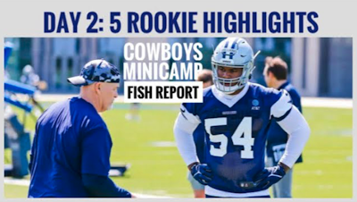Episode image for Inside the Dallas Cowboys Rookie Minicamp DAY 2: 5 Highlights