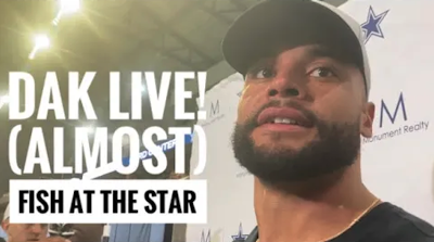 Episode image for Cowboys QB Dak Prescott Visits with Fish LIVE From The Star