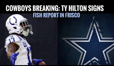 Episode image for #Cowboys BREAKING: T.Y. Hilton Signs; No More #OdellBeckhamJr to #DallasCowboys ? FISH NOW!