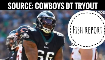 SOURCE: #dallasCowboys Give #Eagles Ex DT Anthony Rush Tryout - FISH SCOOP
