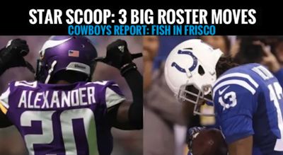 Episode image for SCOOP from The Star: 3 BIG Roster Moves #dallascowboys Vs #Eagles - FISH REPORT
